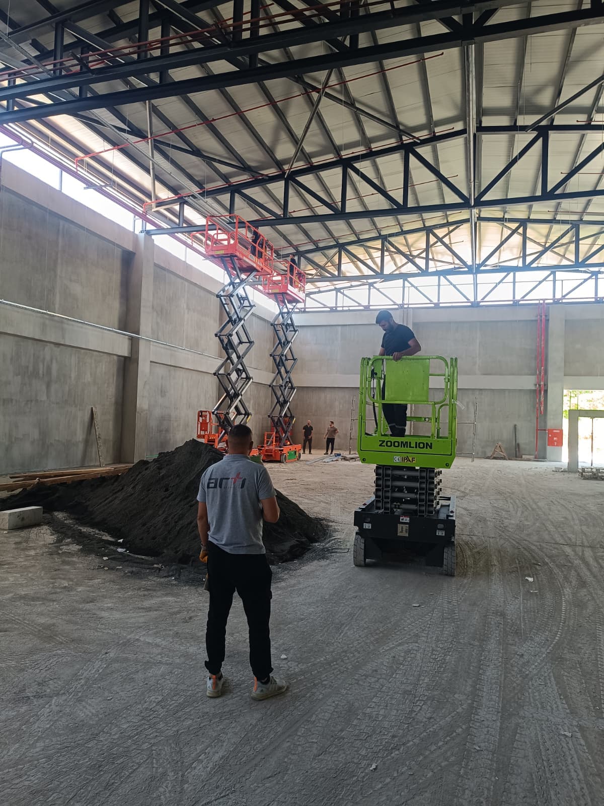 Manlift ile çok noktalı bakım rotası
